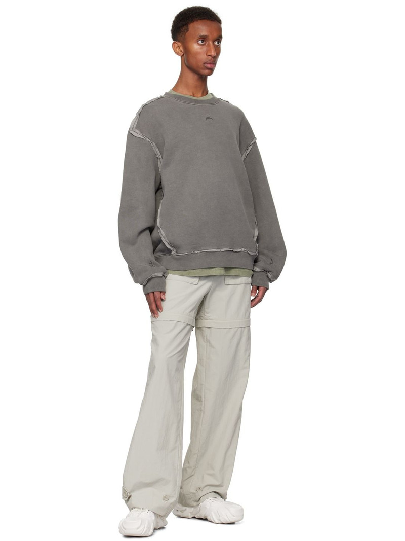 A-COLD-WALL* Gray Facade Sweatshirt outlook