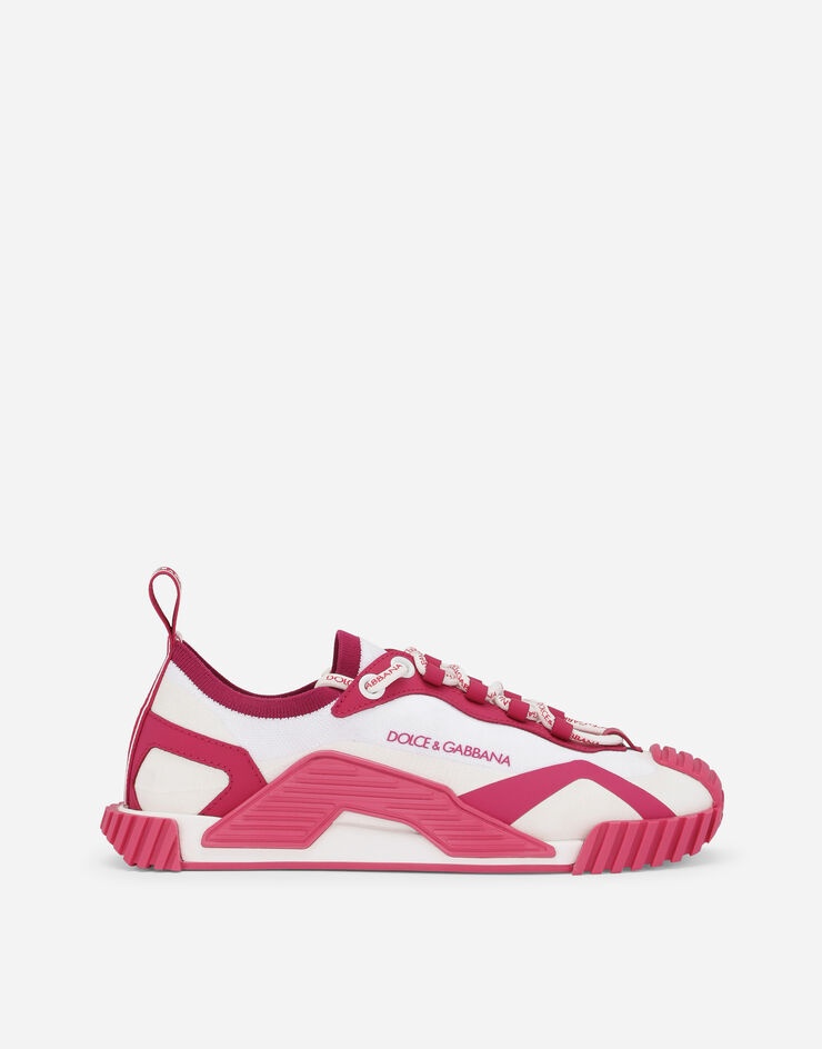 Mixed-materials NS1 slip-on sneakers - 1