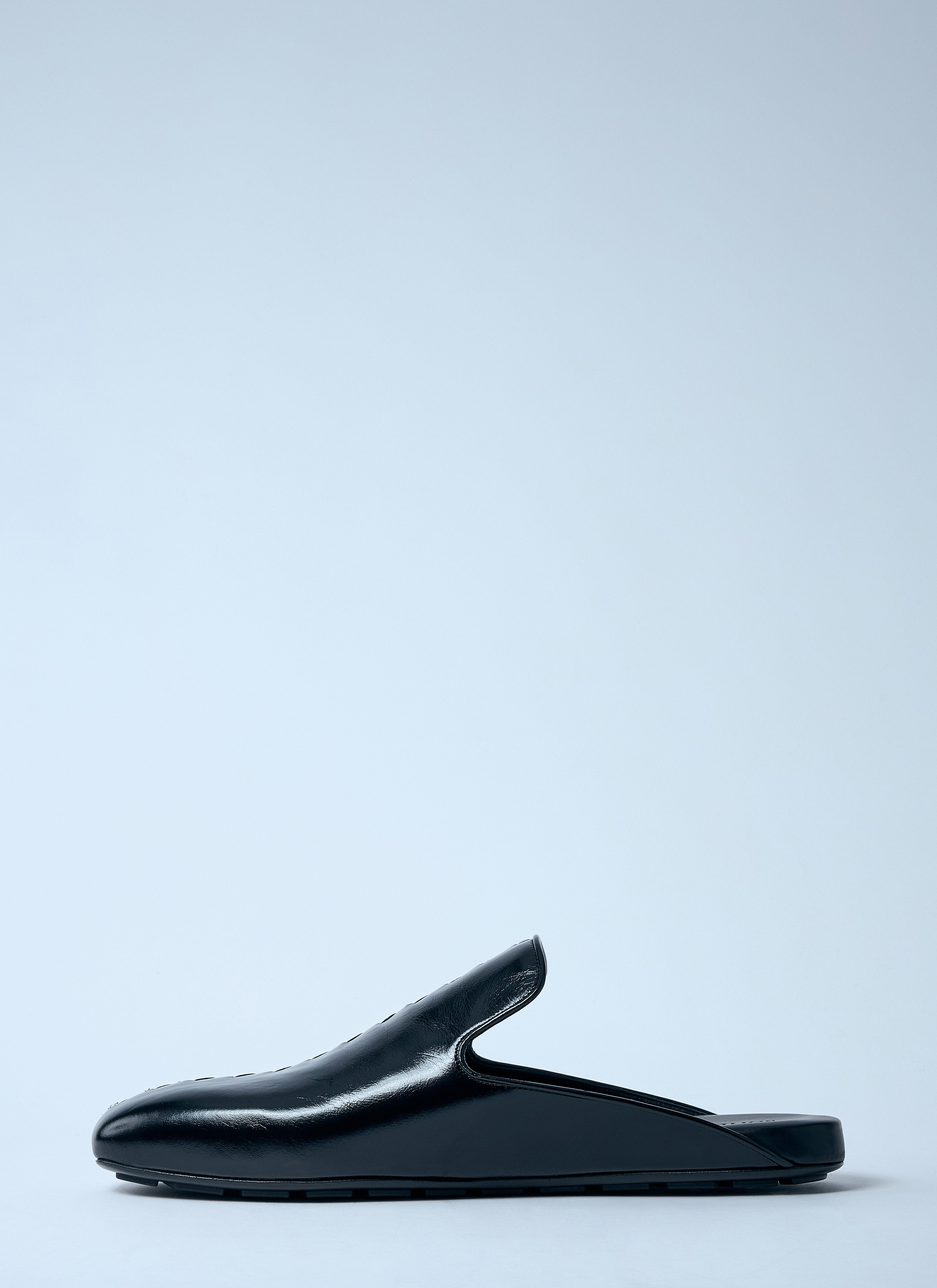 Bottega Veneta Men Roma Leather Mules - 4