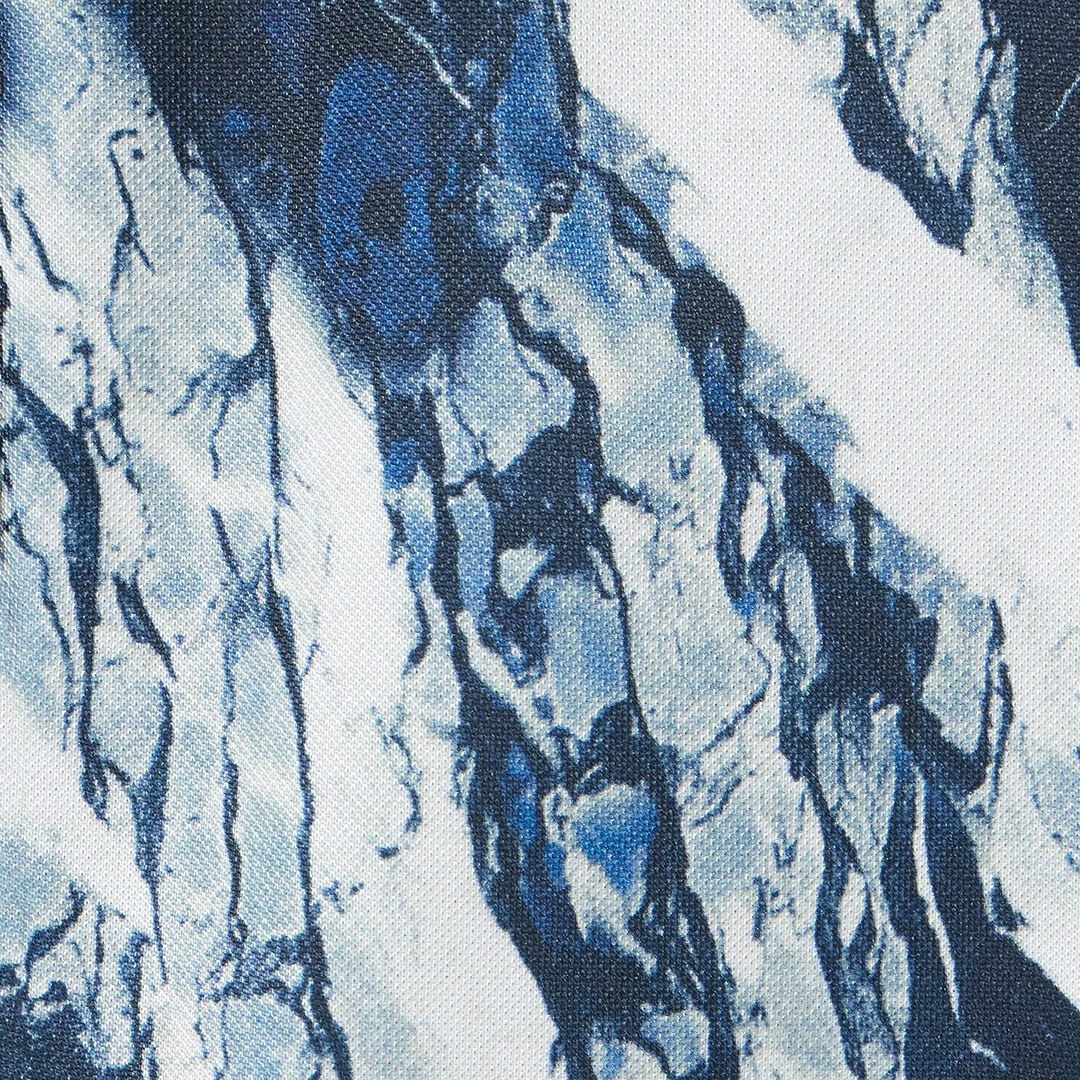 Marble-Print Sports Pants - 5
