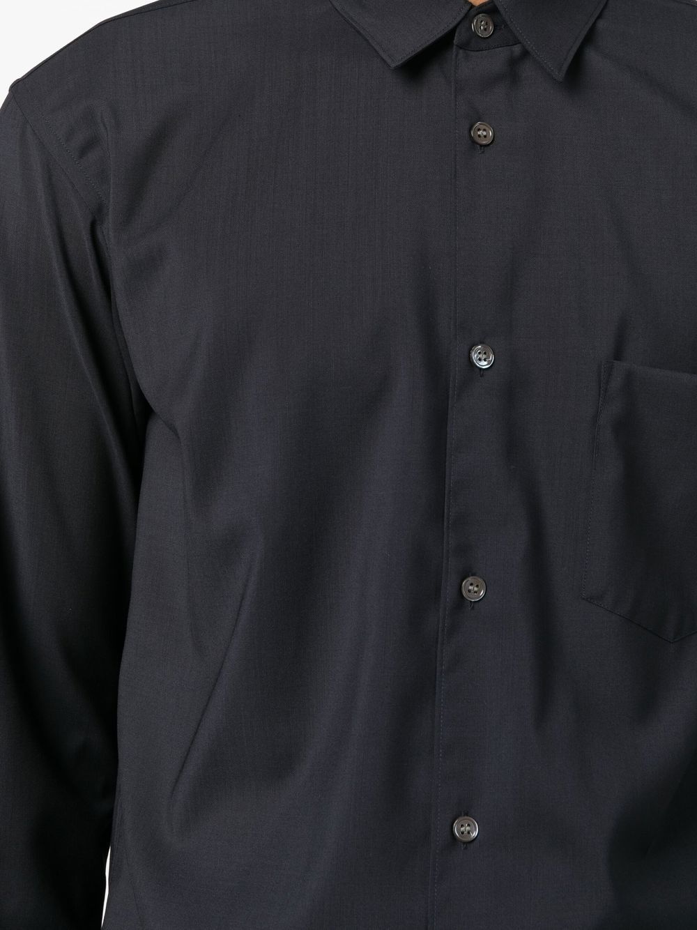 button-down fitted shirt - 5