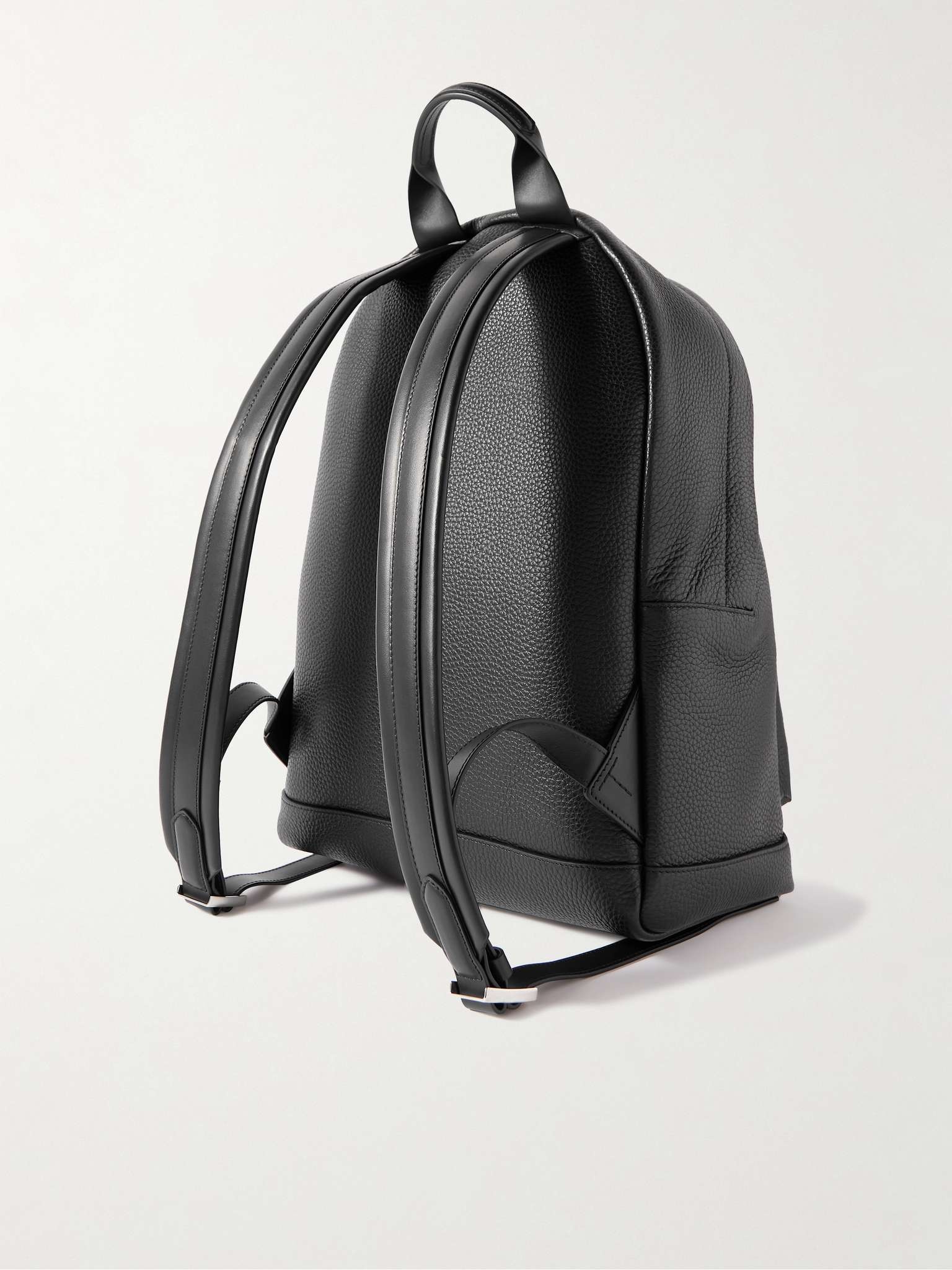 Full-Grain Leather Backpack - 4