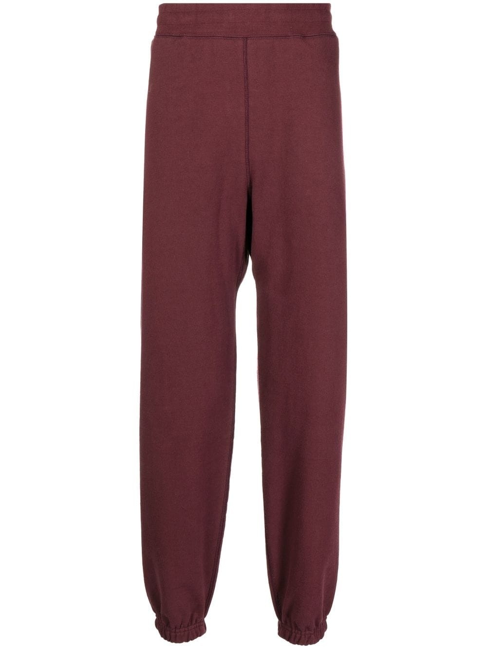 logo-print cotton track pants - 1