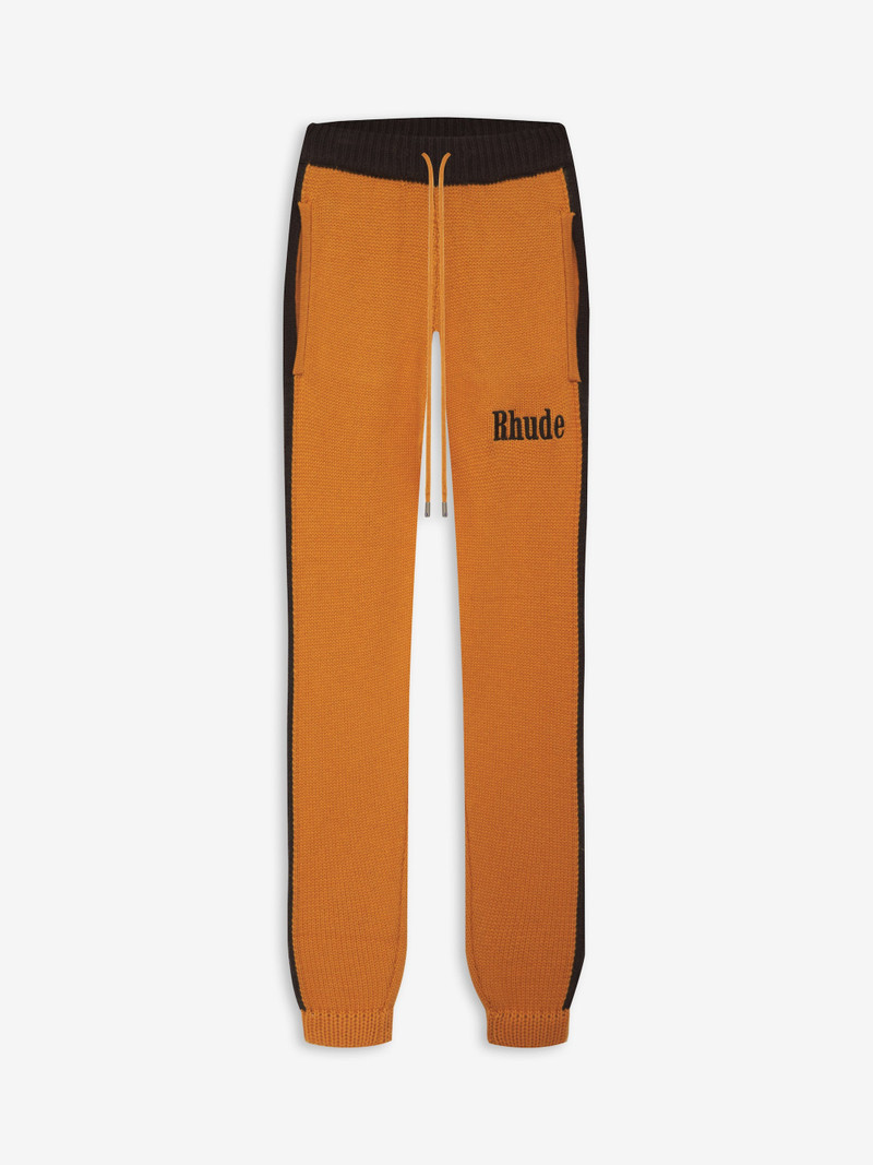 KNIT TRACK PANT - 1