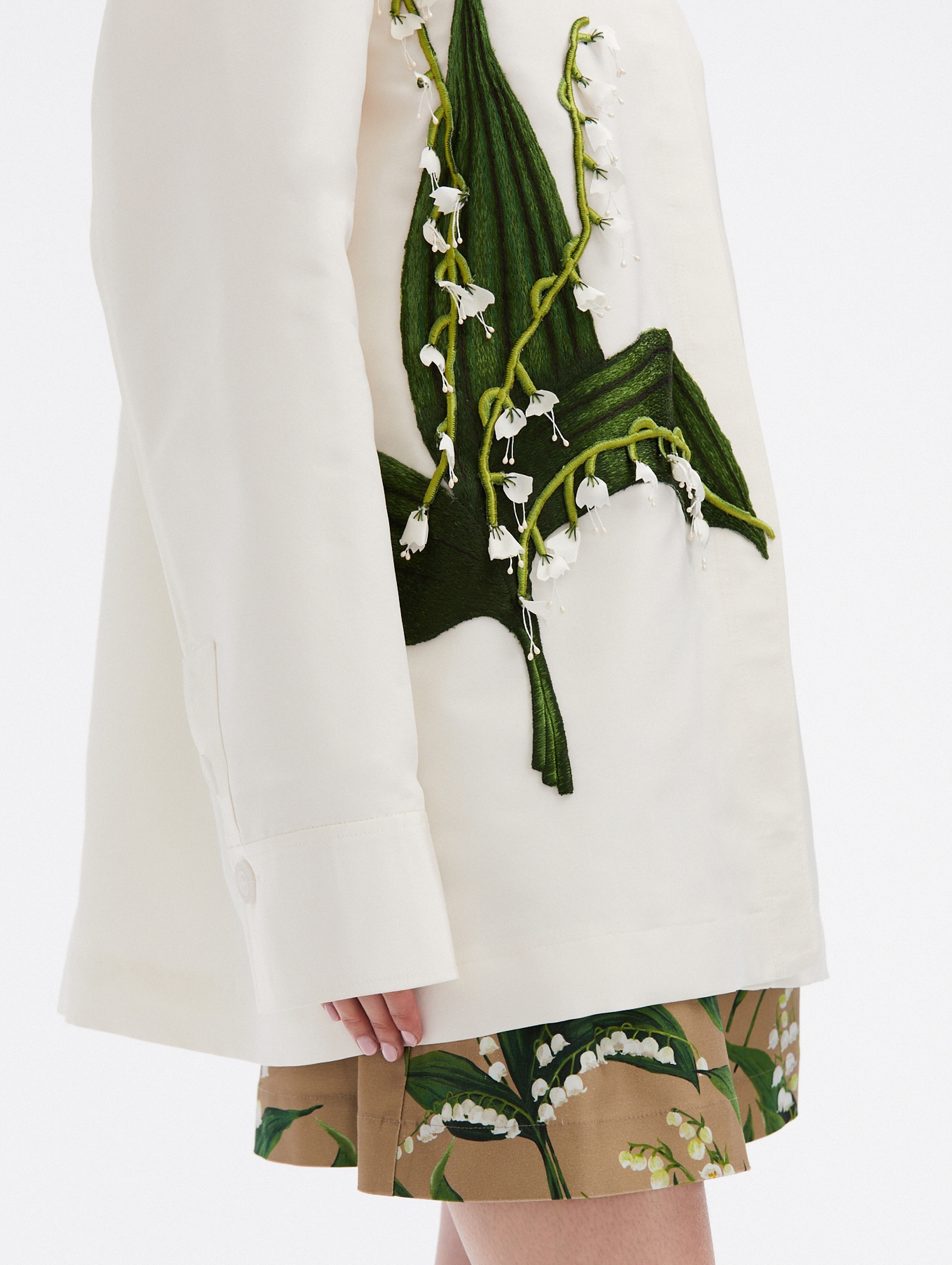 LILY OF THE VALLEY OVERSIZED JACKET - 5