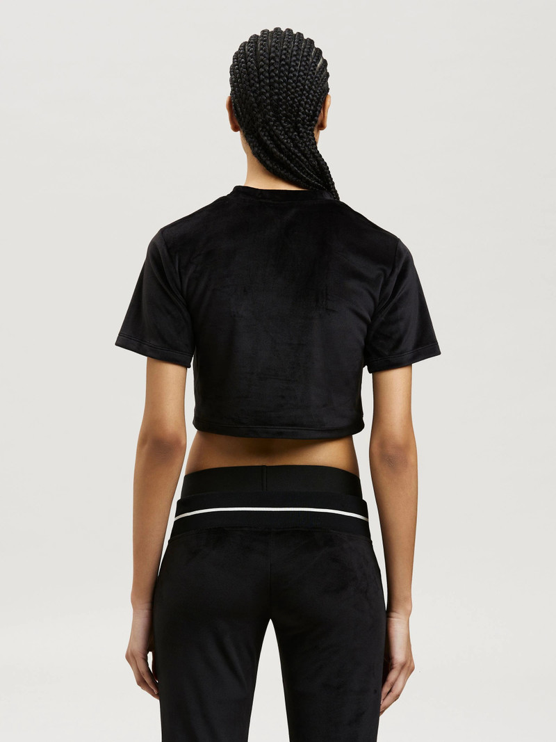 CHENILLE MINI TEE BLACK 5