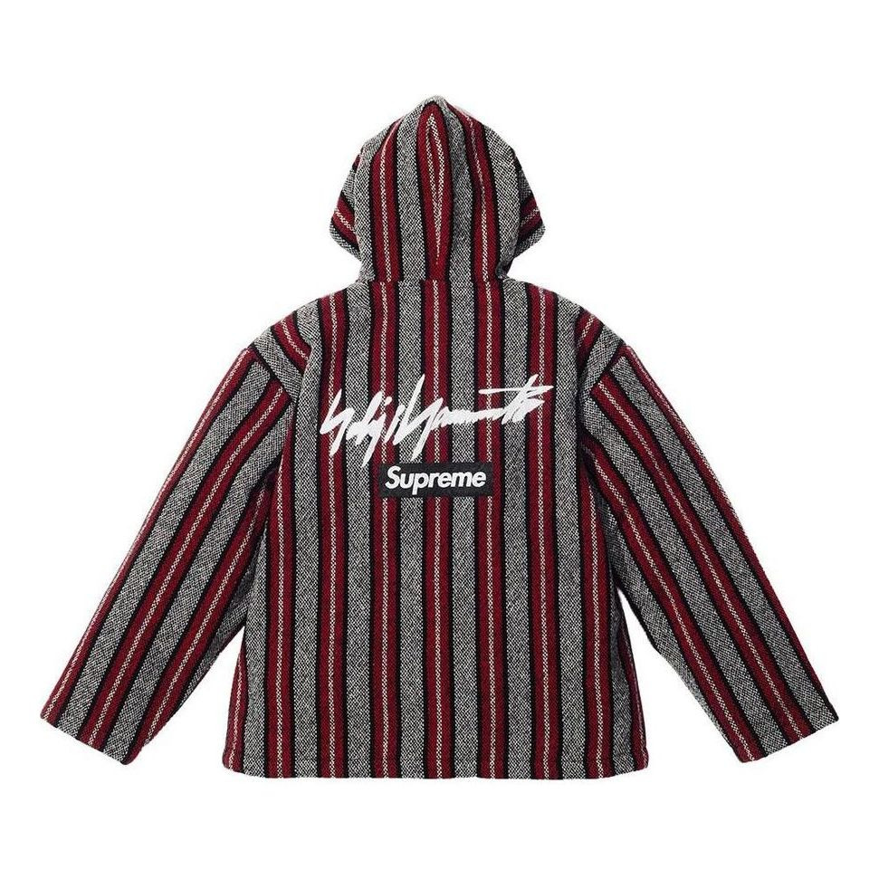 Supreme x Yohji Yamamoto Baja Jacket 'Grey Burgundy' SUP-FW22-411 - 2