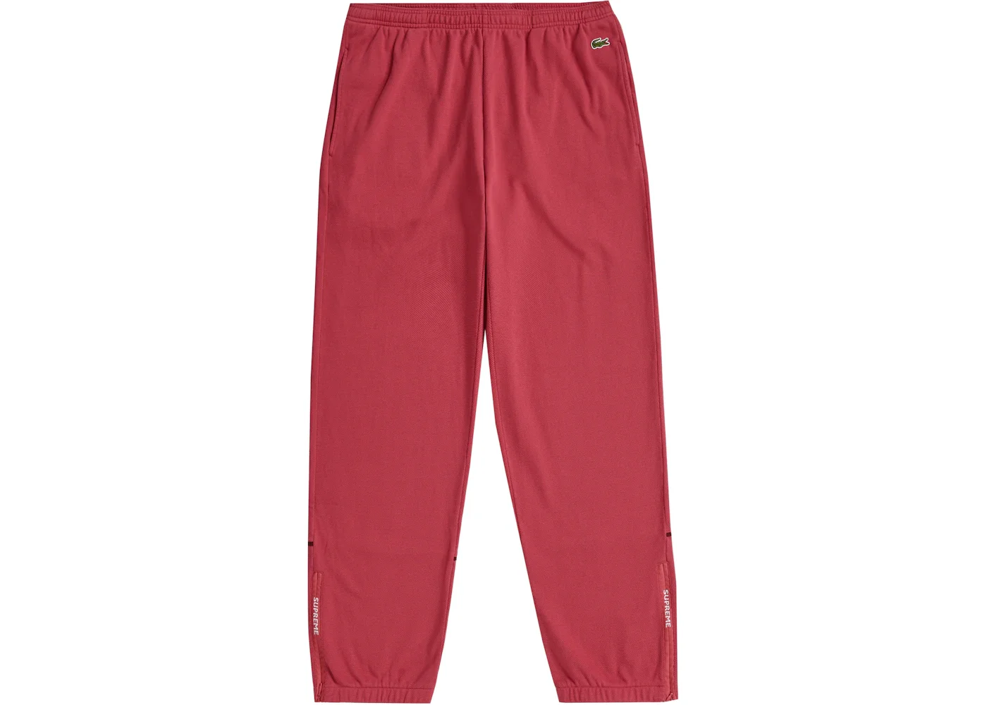 Supreme LACOSTE Pique Pant Pink - 1