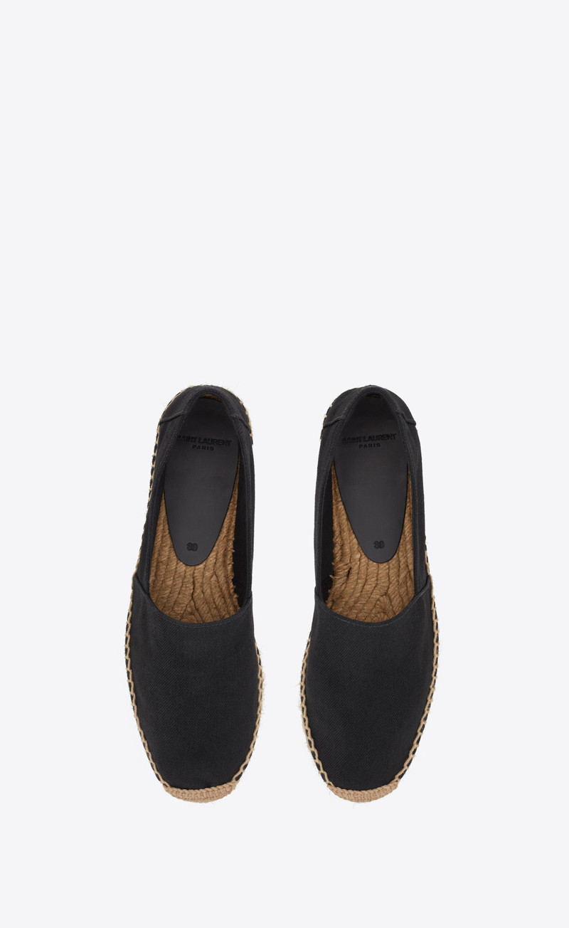 ysl embroidered espadrilles 에 denim 3