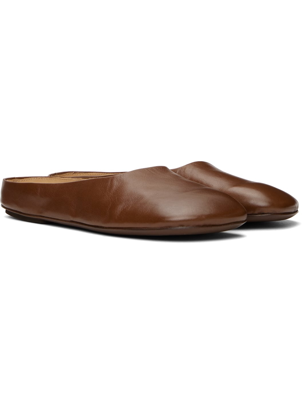 Brown Bama Mules - 4