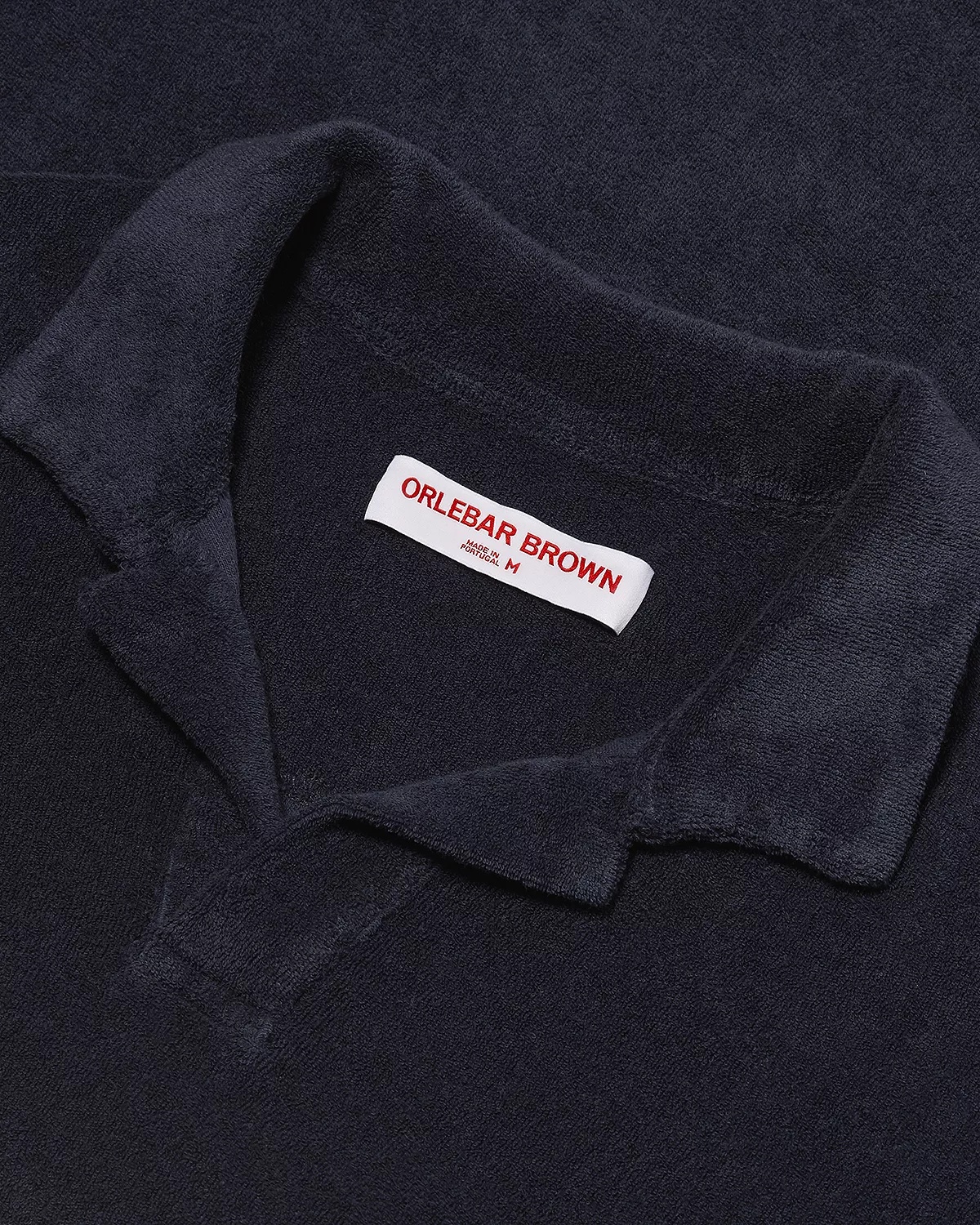 Cotton Terry Solid Tailored Fit Polo Shirt - 4