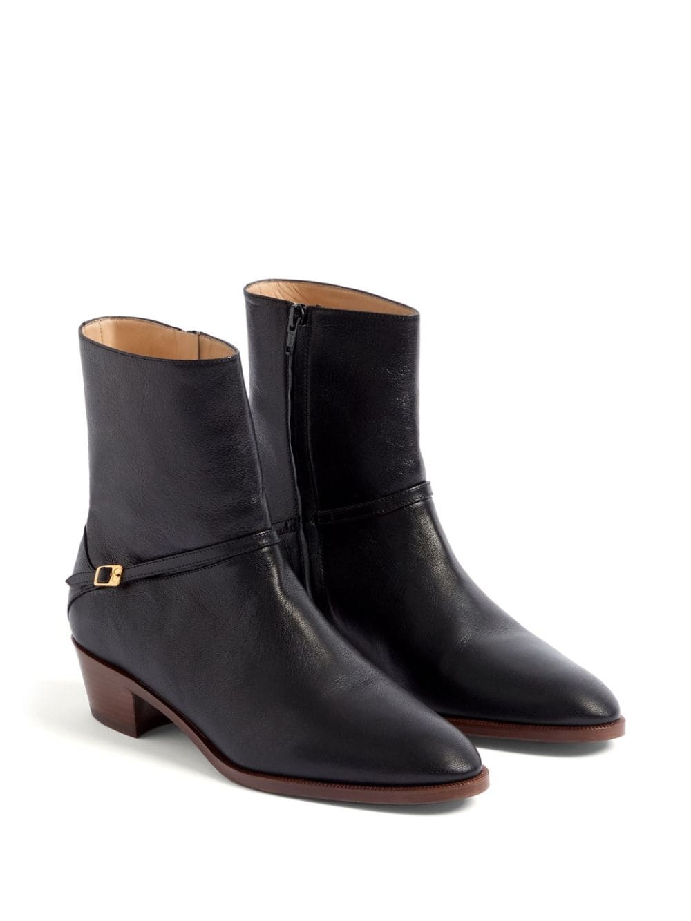 buckle-detail boots - 2