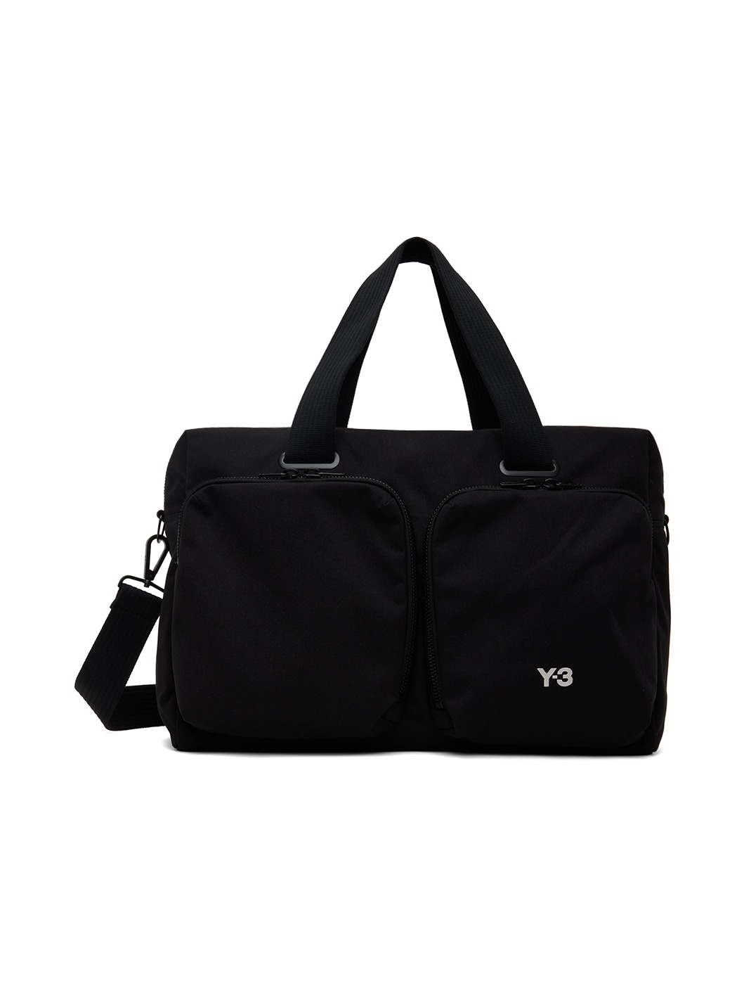 Black Travel Duffle Bag - 1