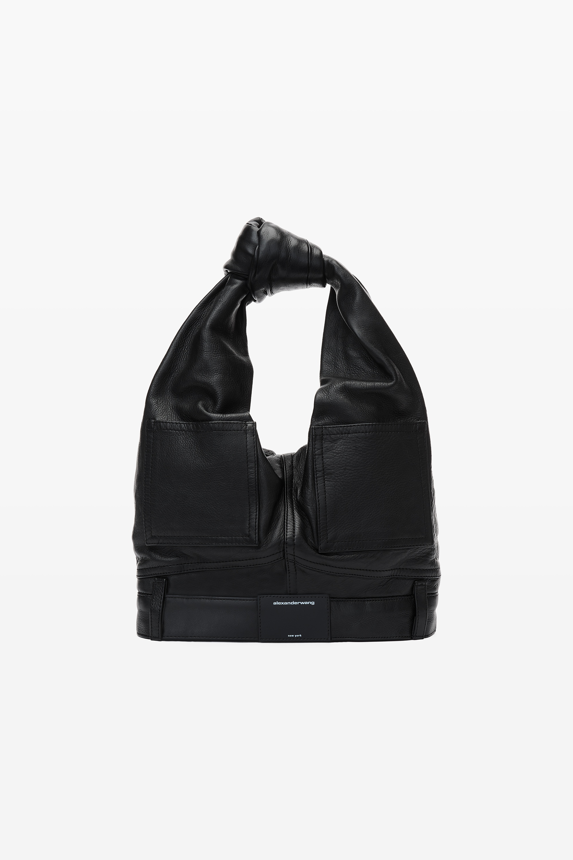 MINI HOBO BAG IN MOTO LEATHER - 5