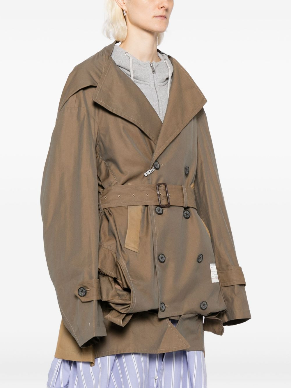 Upside Down trench coat - 3