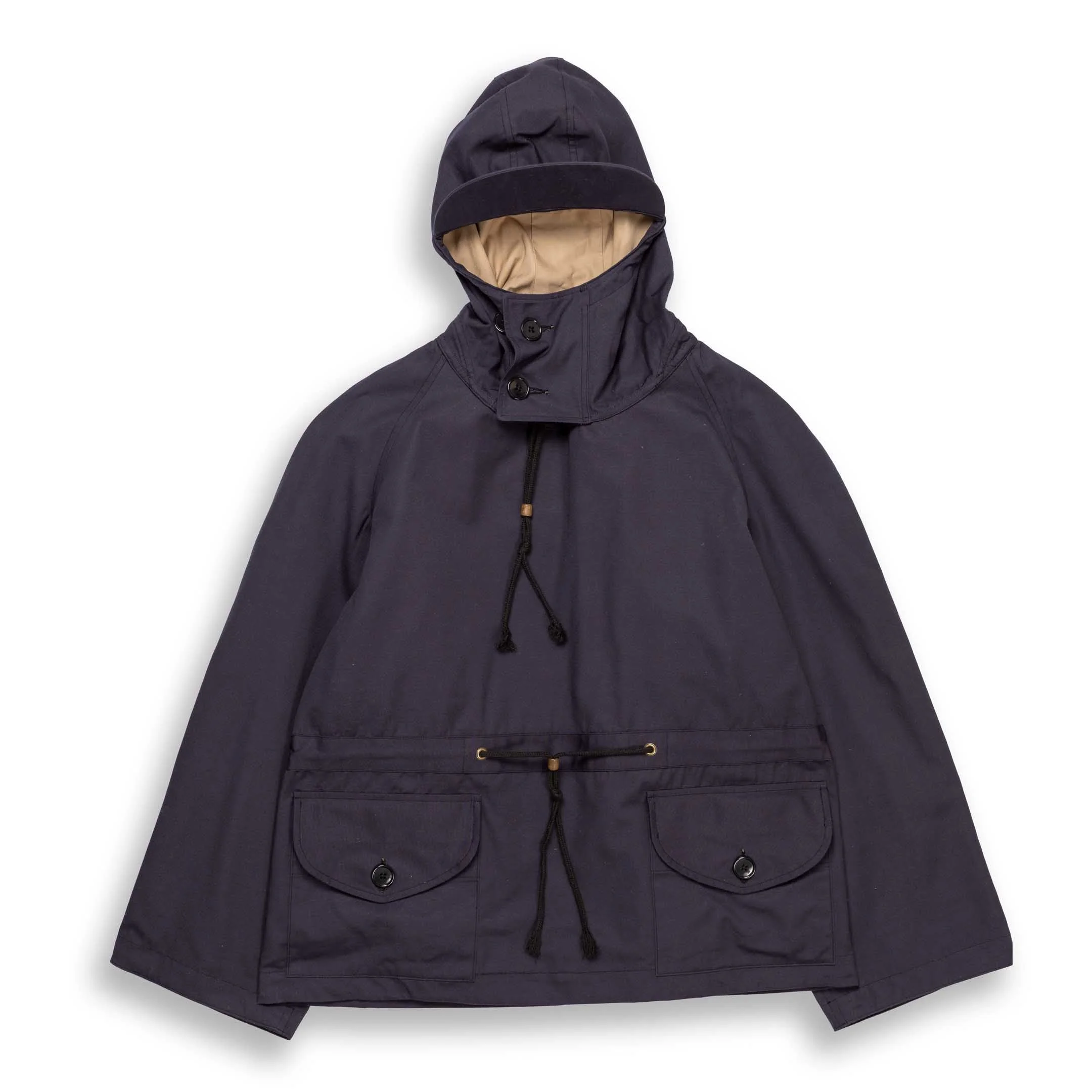 The Real McCoy's Royal Navy Windproof Deck Smock, 1st Pattern Navy - 1