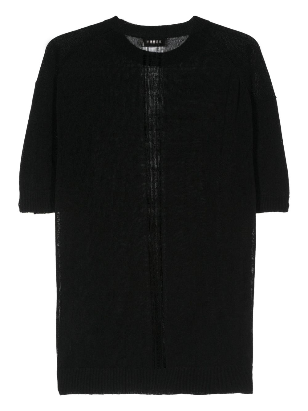 Pliny semi-sheer knitted T-shirt - 2