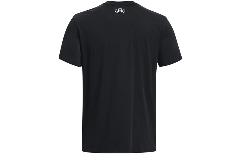 Under Armour Armour Project Rock Champion Heavyweight 짧은 소매 티셔츠 '블랙' 1379113-001 outlook