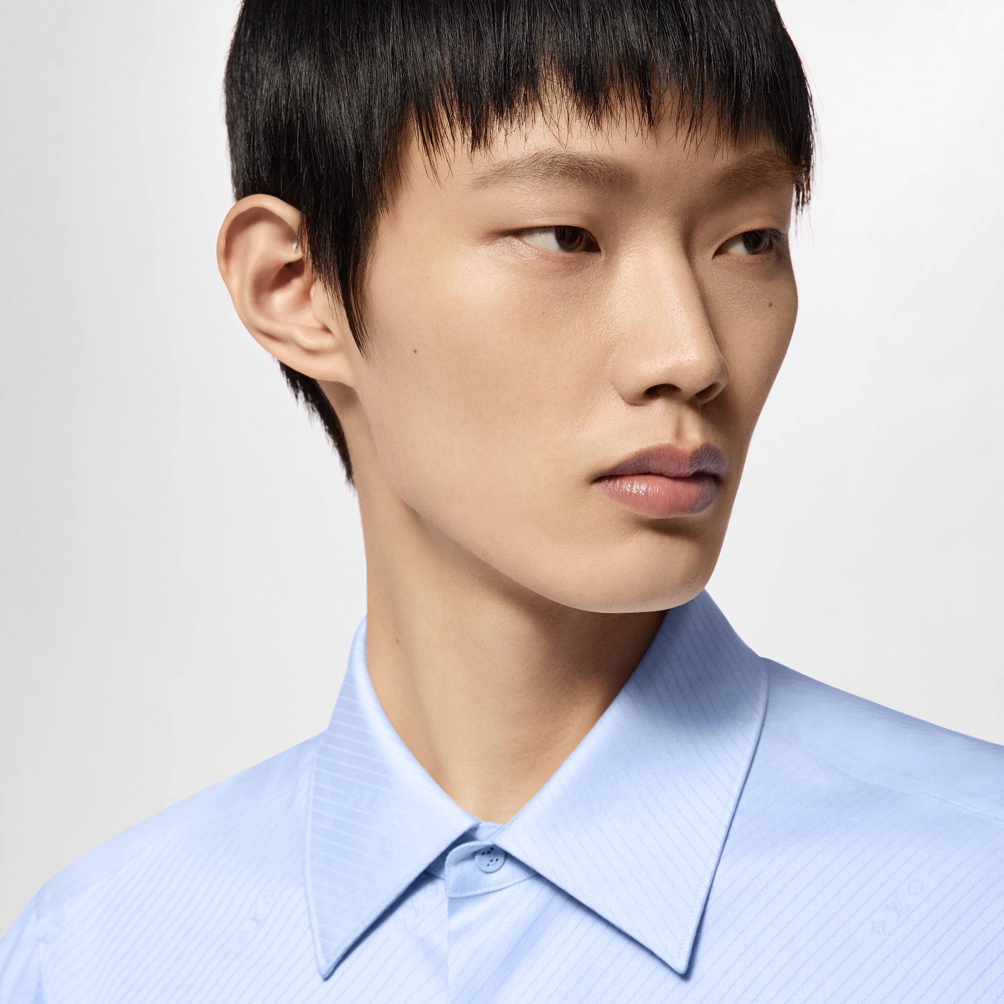 Long-Sleeved Cotton Shirt - 4