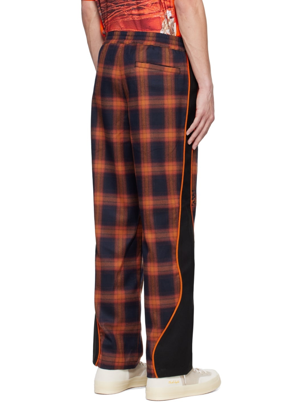 Orange Mirage Track Pants - 3