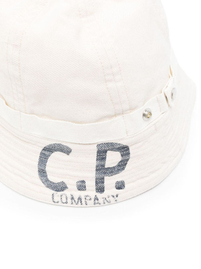 C.P. Company logo-print cotton bucket hat outlook