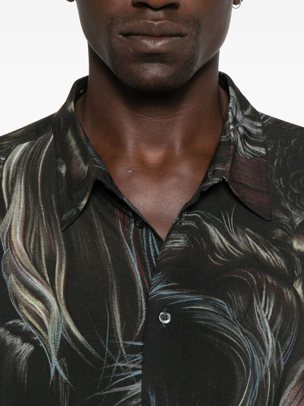 Wig print shirt - 5