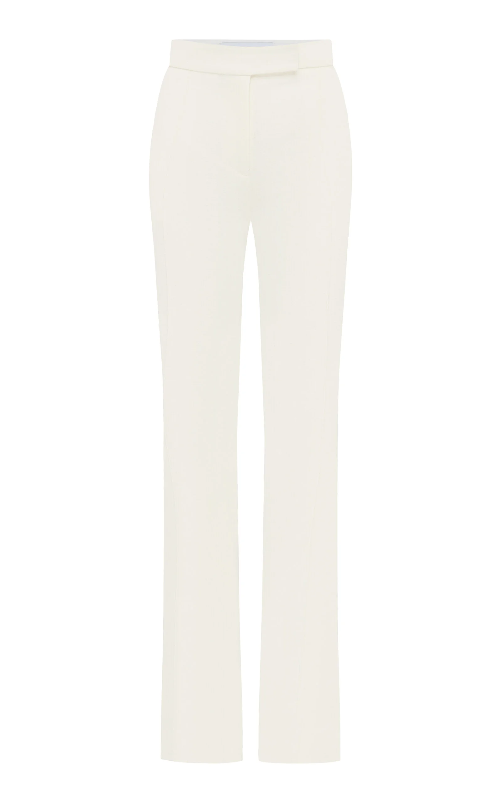 Tailored Wool Suiting Bootcut Pants off-white - 1