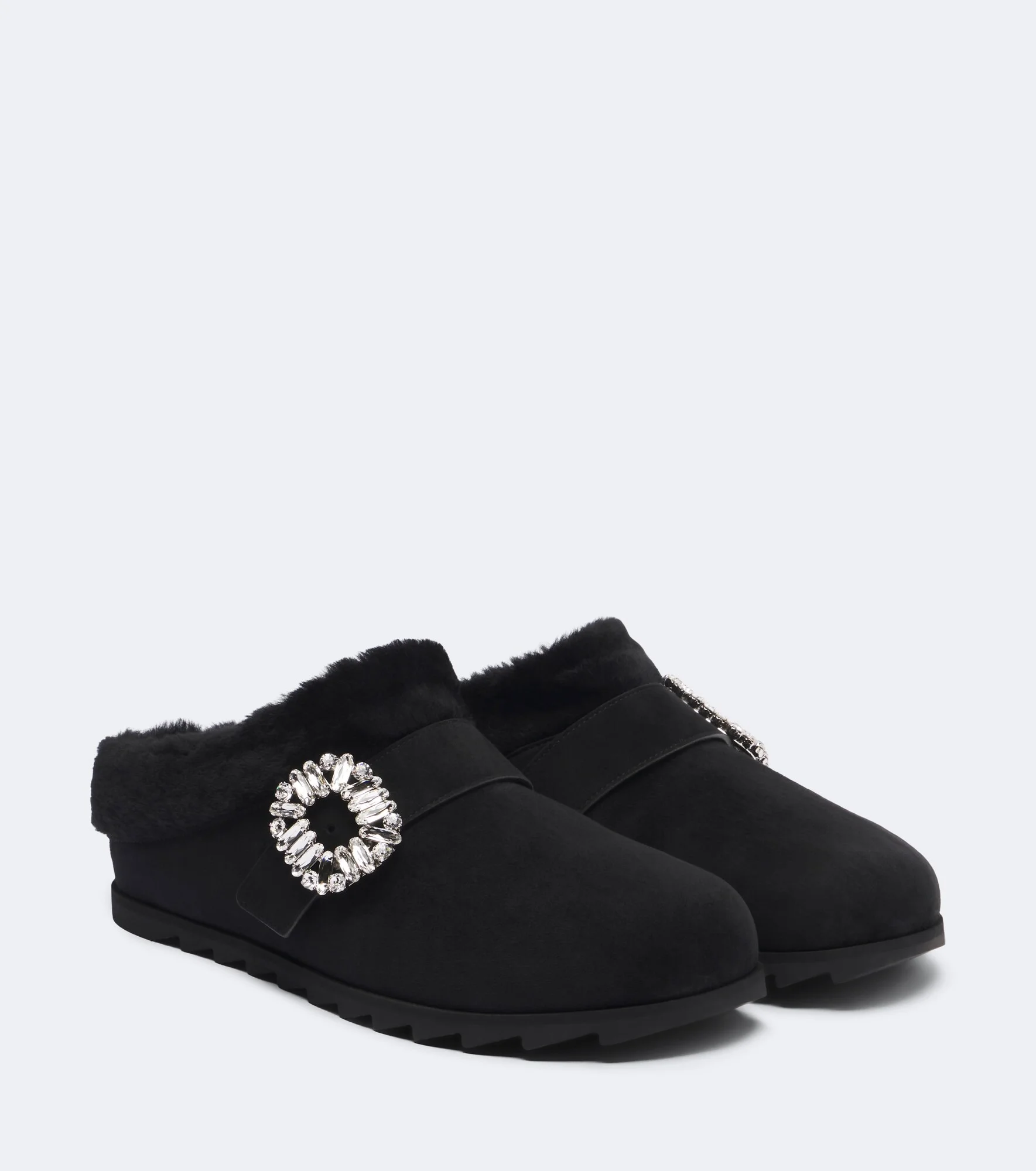 Slidy Viv' suede mules - 1