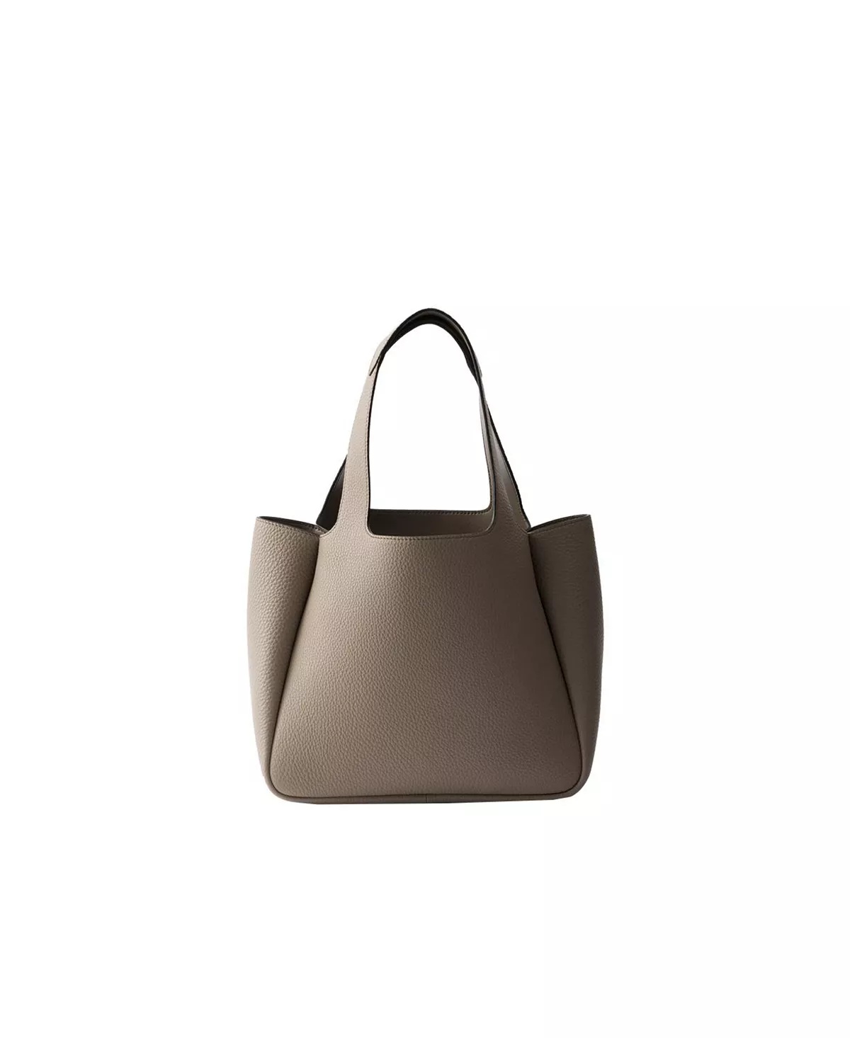 Small Leather Tote Bag - 5