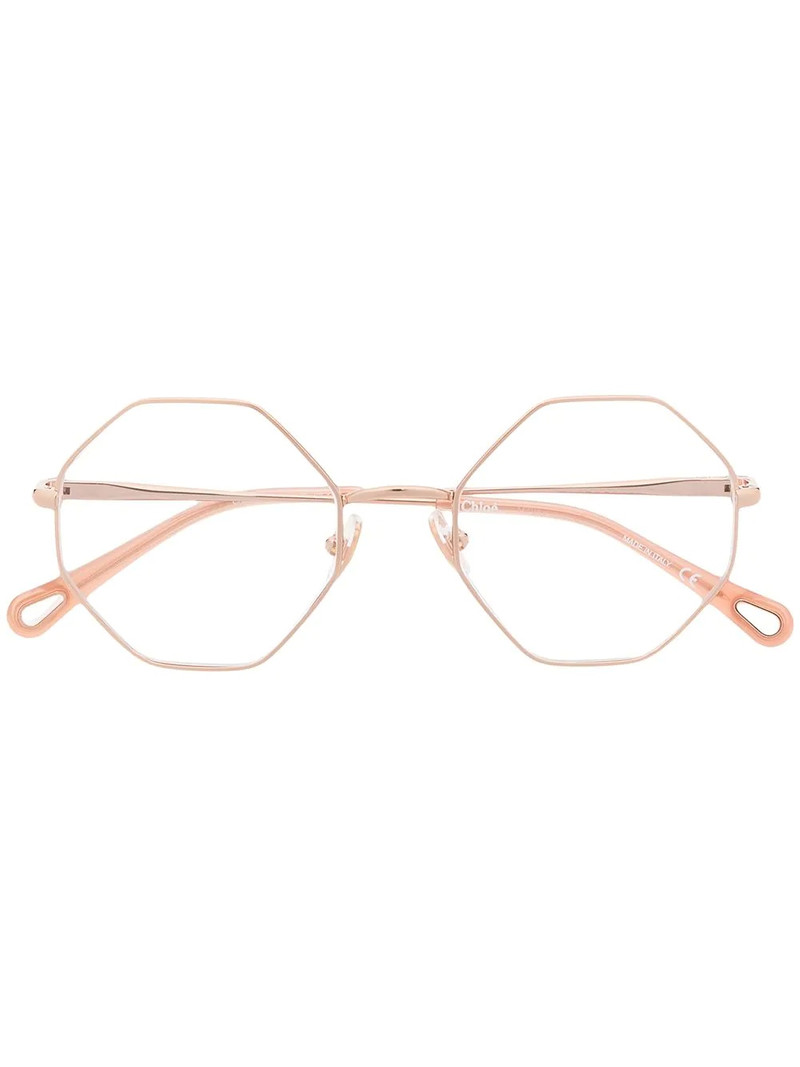 octagonal-frame glasses 1