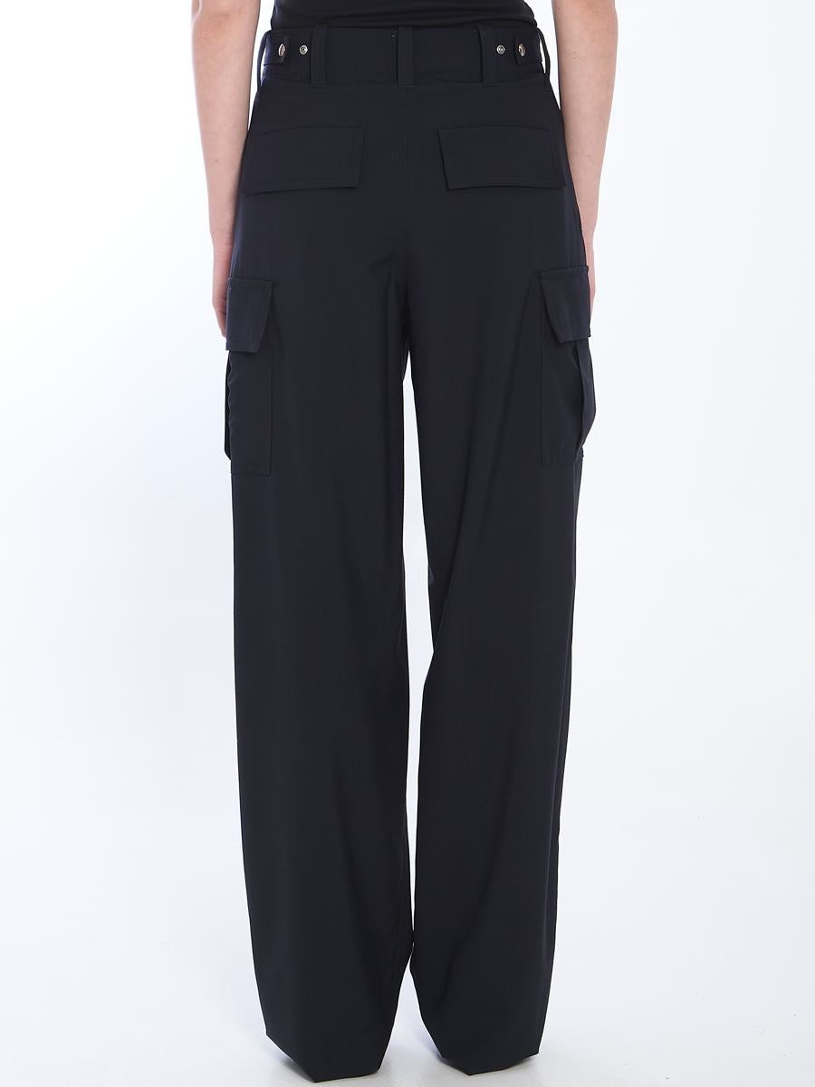 Bottega Veneta Bottega Veneta Fine Wool Cargo Trousers