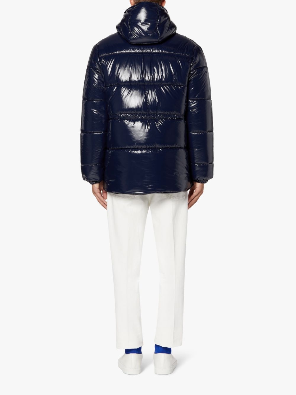 OSAKA NAVY NYLON PUFFER JACKET | GQF-306 - 3