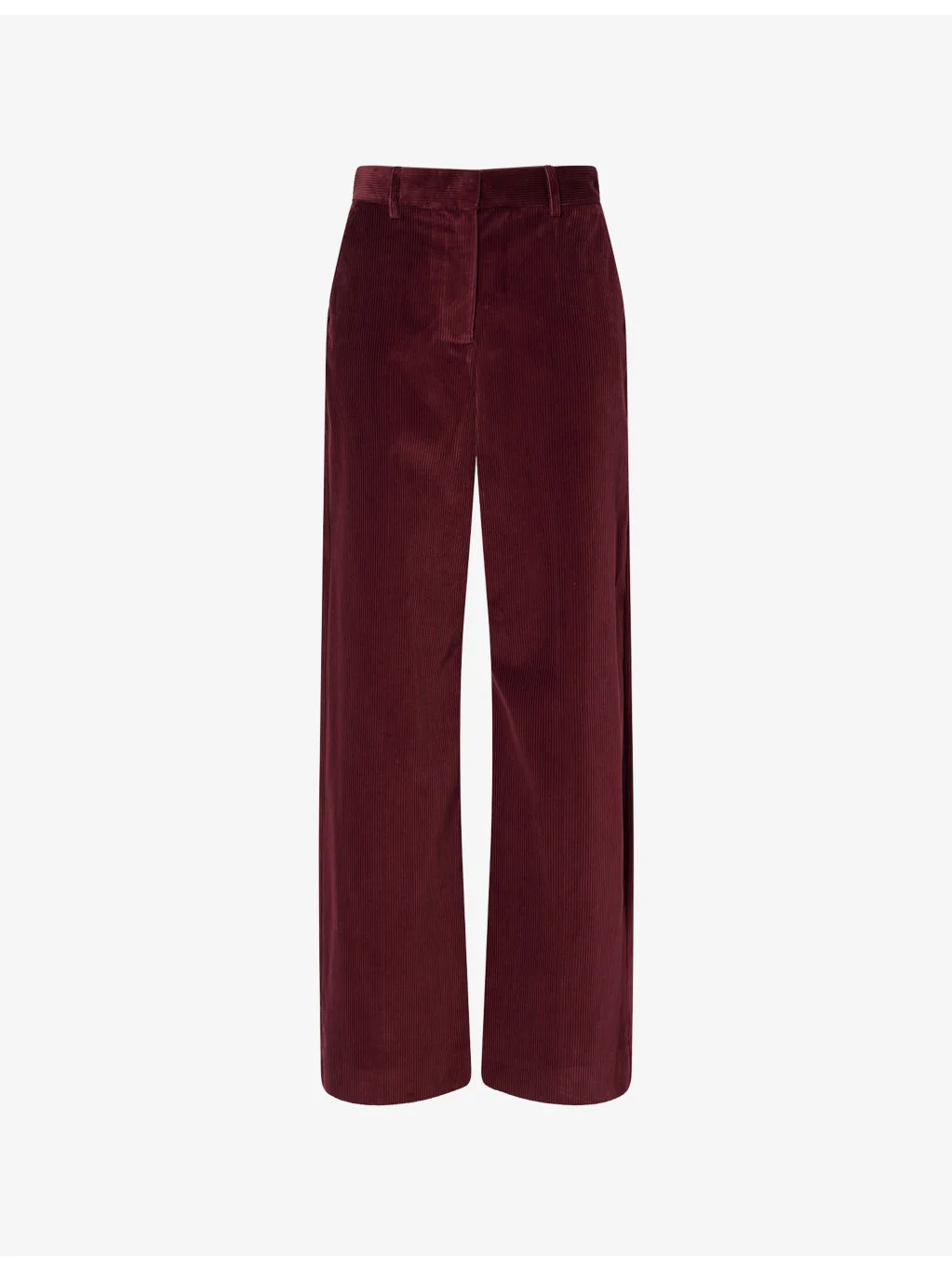 Regular-Fit Wide-Leg Cotton-Corduroy Trousers - 1