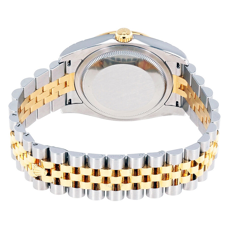 Rolex Oyster Perpetual Datejust 36 Silver Dial Stainless Steel and 18K Yellow Gold Jubilee Bracelet  - 3