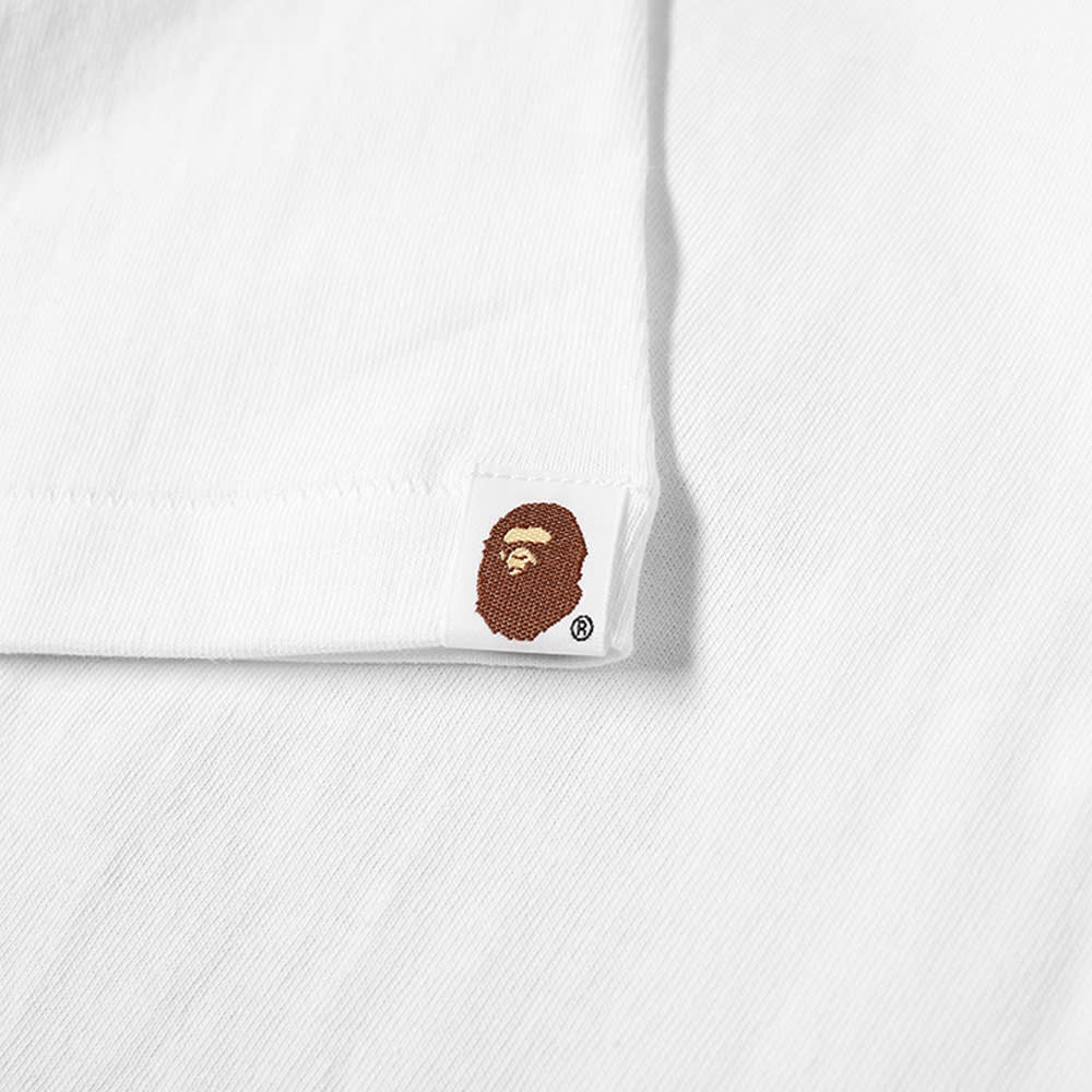 A Bathing Ape 1st Camo Milo on Ape Head Tee - 3