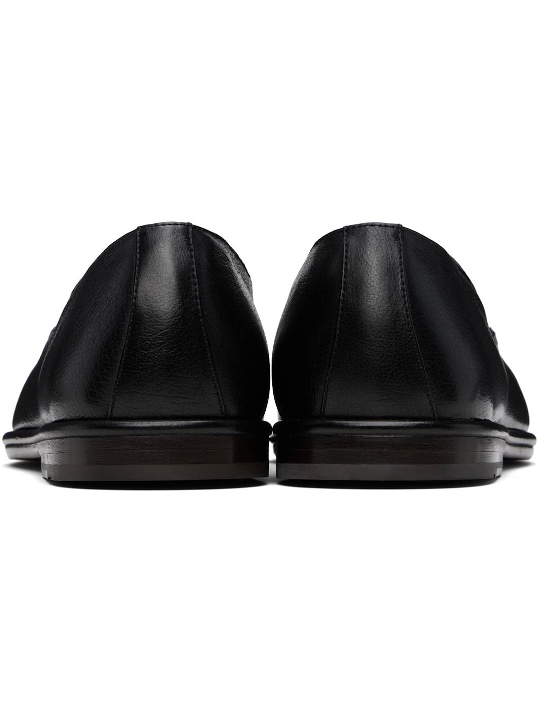 Black Calfskin Loafers - 2