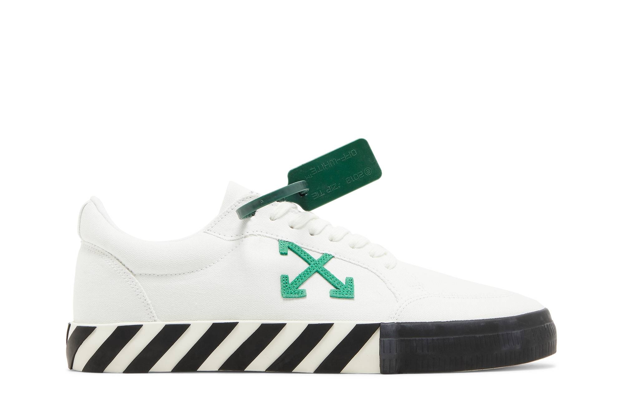 Off-White Vulc Sneaker 'White Green' - 1