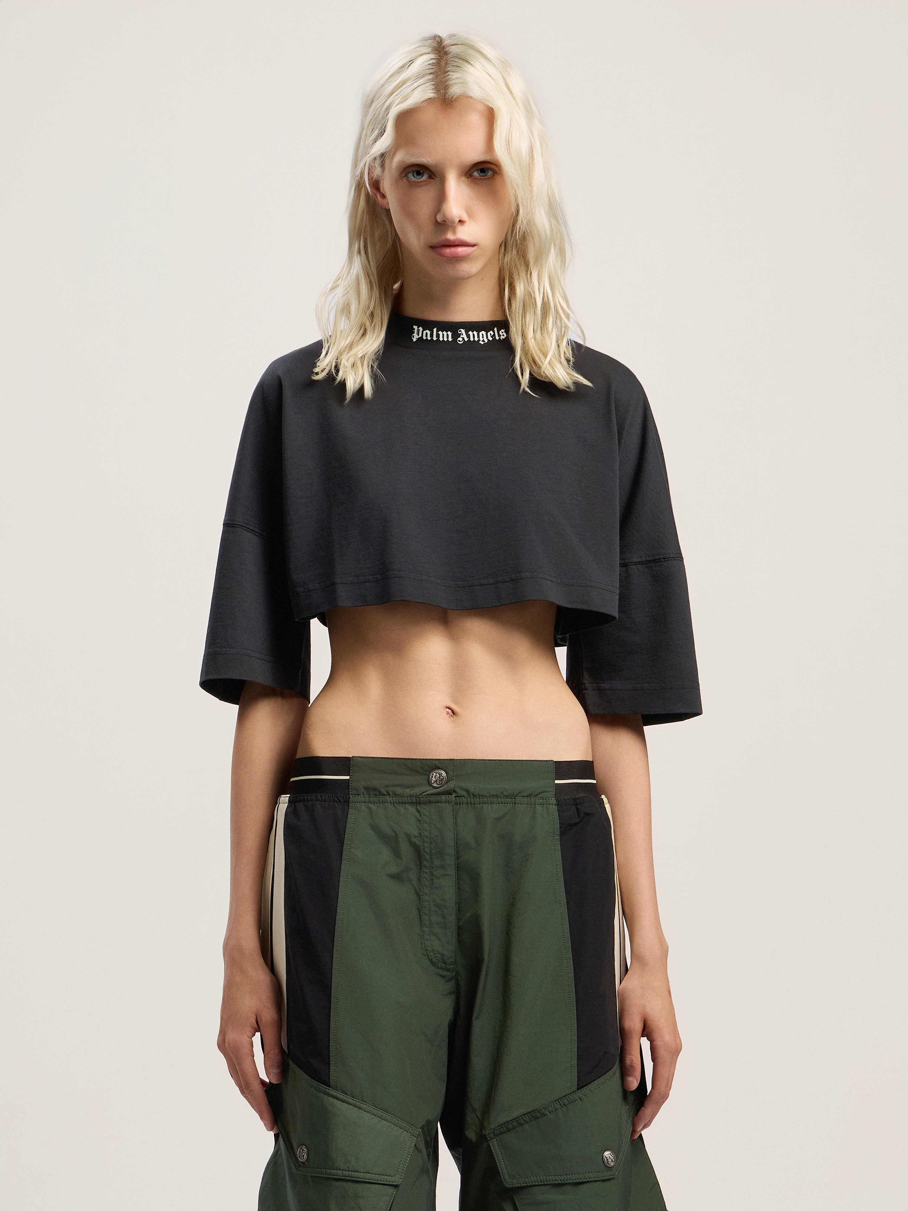 Back Curved Logo Mini Tee - 2
