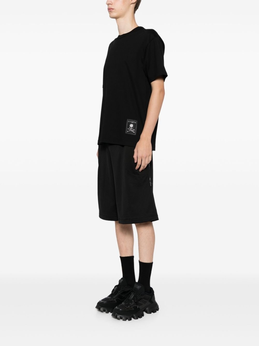 micro skull boxy T-shirt - 3