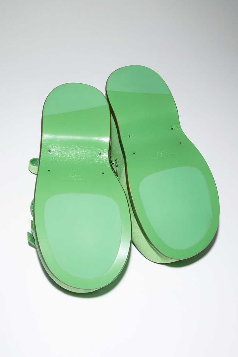 Platform sandal - Green 3