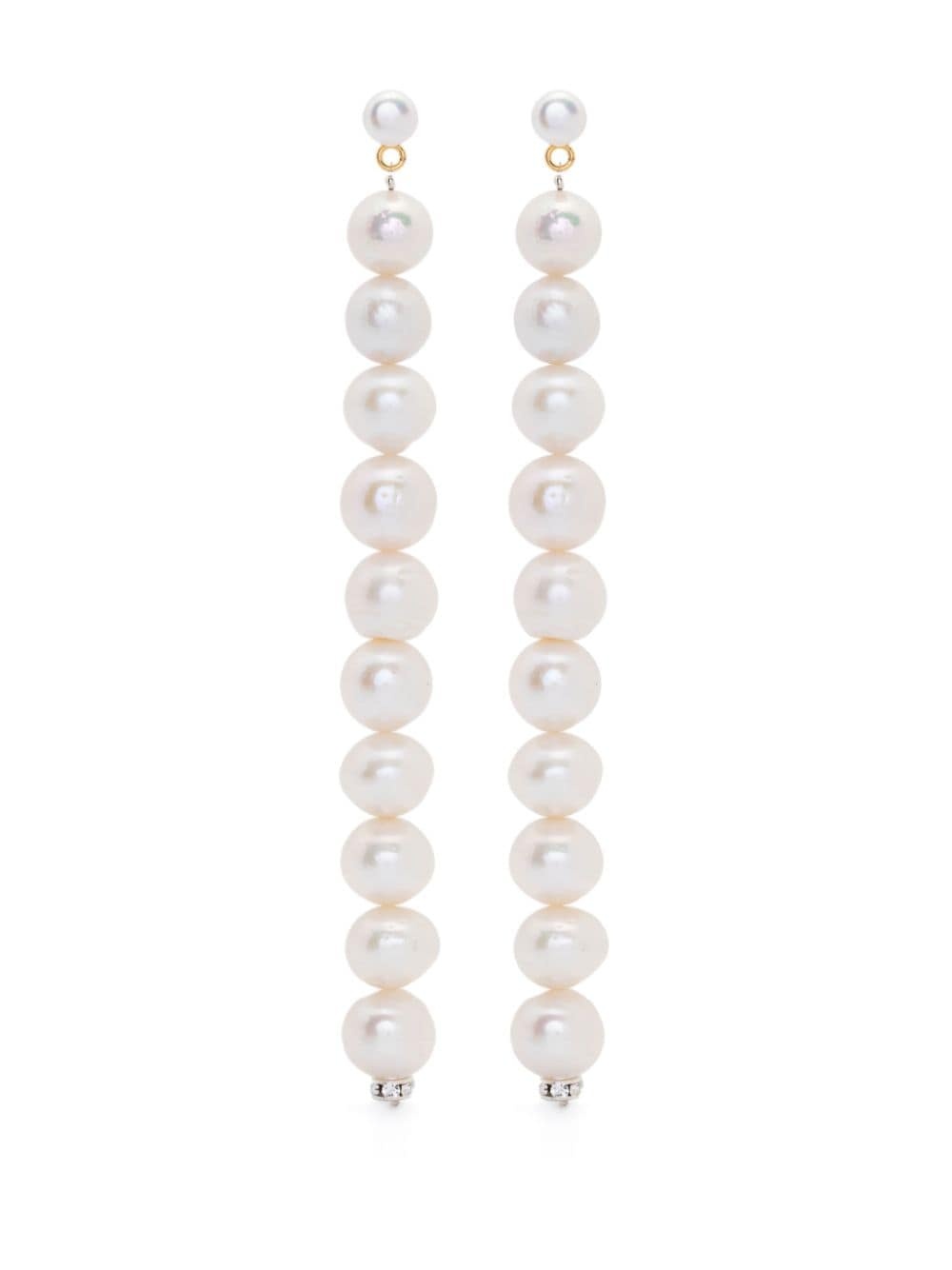 pearl drop earrings - 1