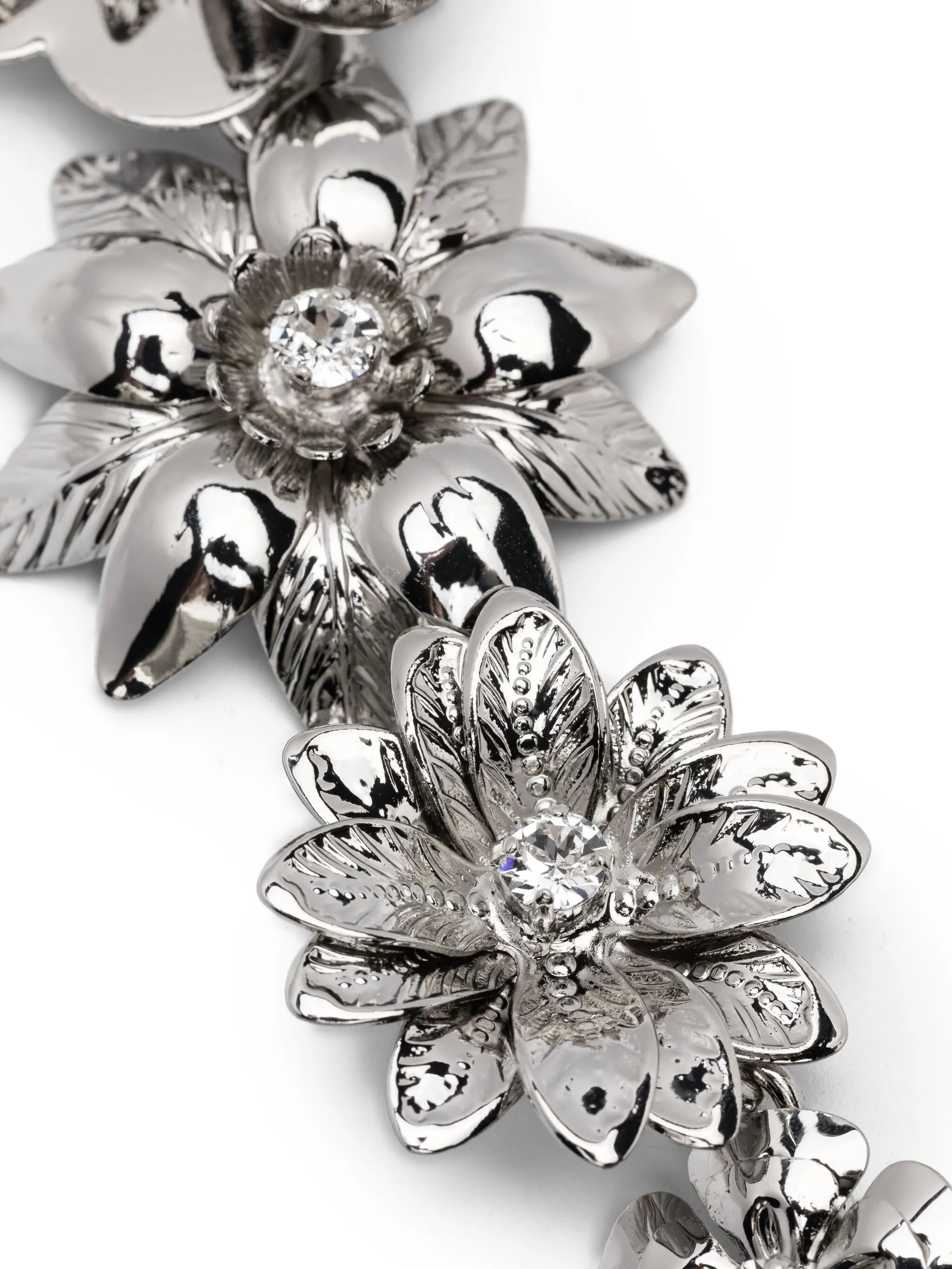 Blumarine Flower-chain Necklace - 3