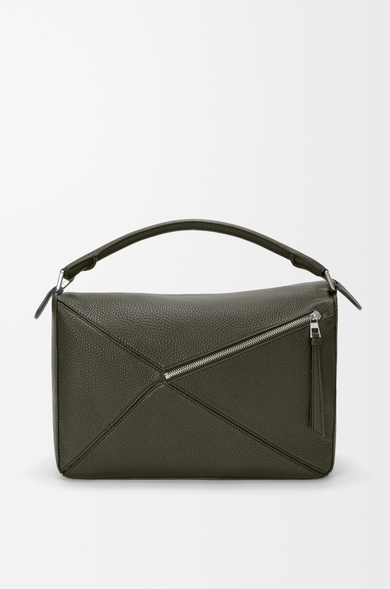 Large Puzzle bag in supple grained calfskin 7