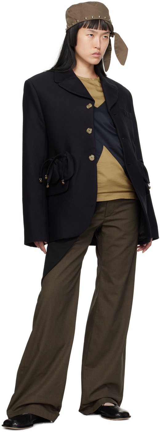 パンツ strongthe brown pouch trousers strongthe brown pouch trousers