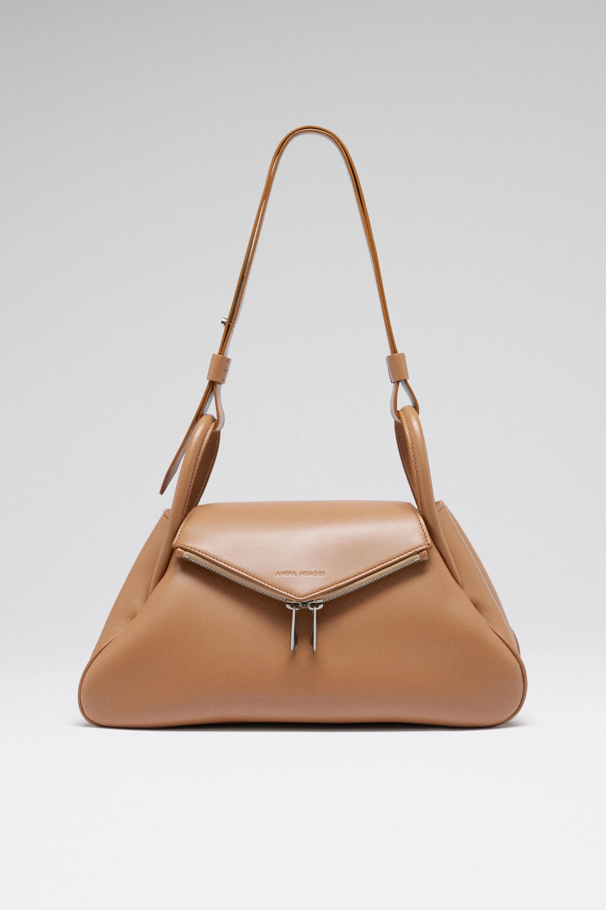 GEMINI SHOULDER BAG LATTE NAPPA - 1