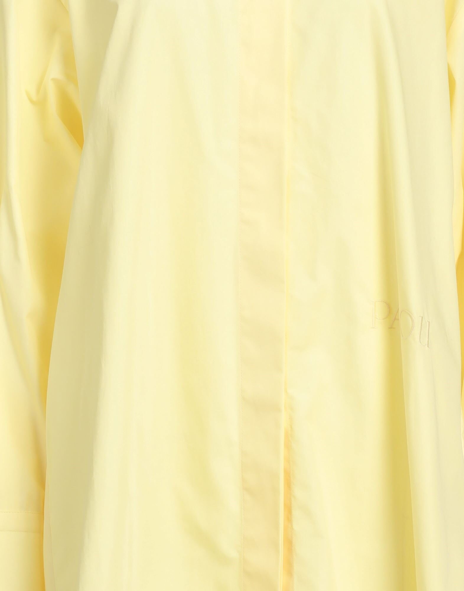 Yellow Women's Shirt Dress - 4