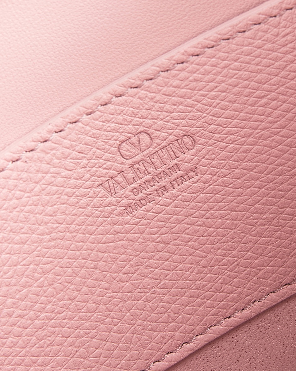 V Logo Signature Mini Hobo Bag - 6