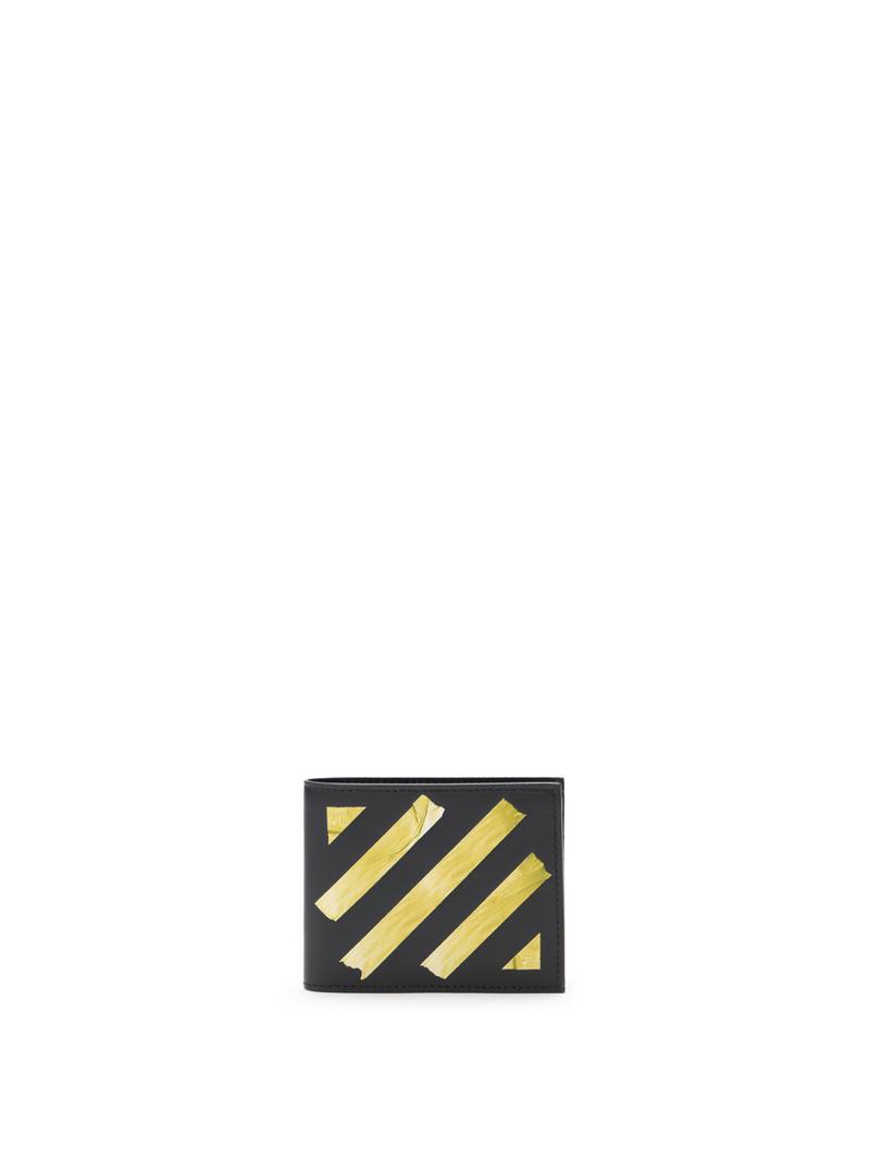 Diagonal Tape Bifold Wallet 1
