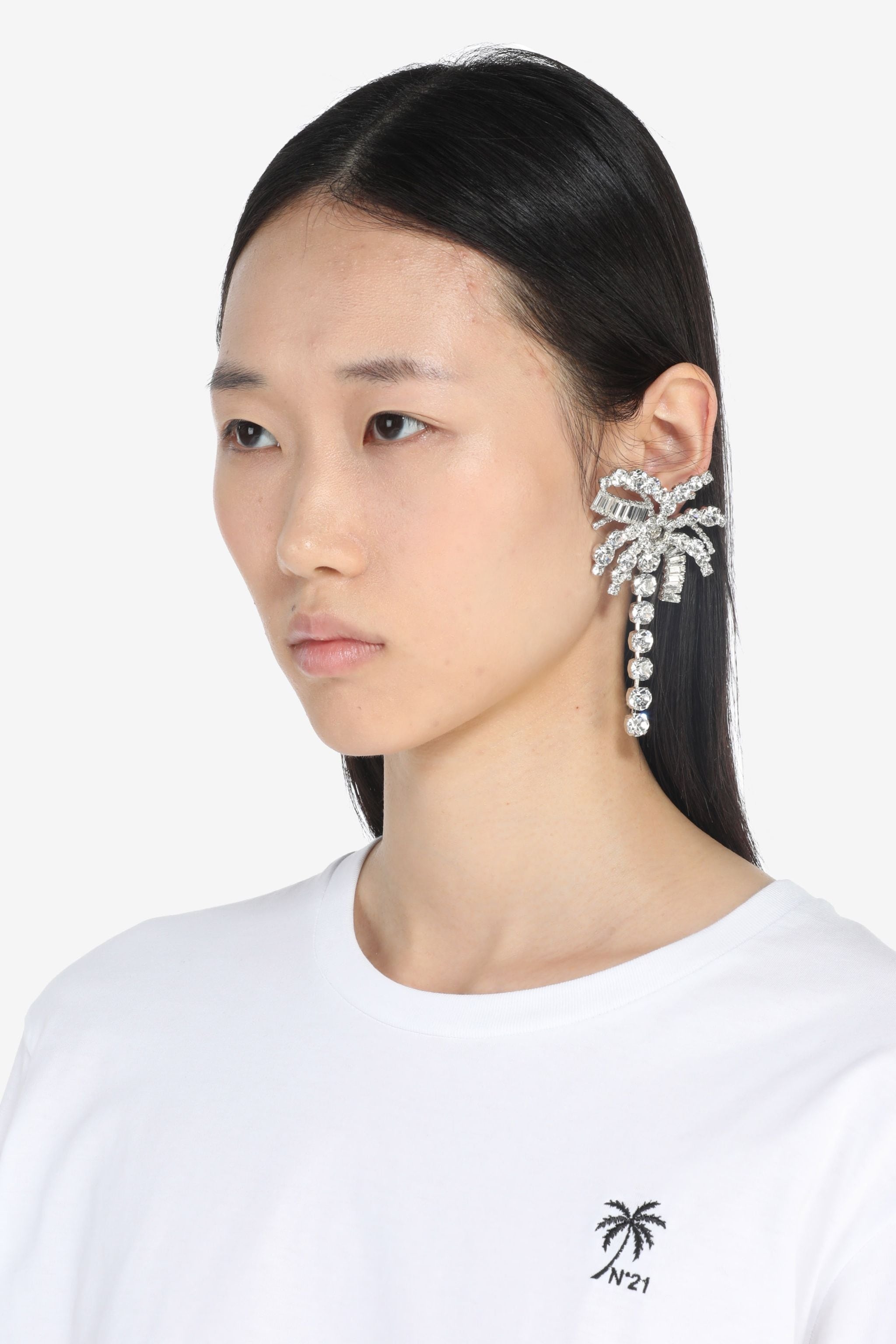 CRYSTAL-EMBELLISHED EARRINGS - 2