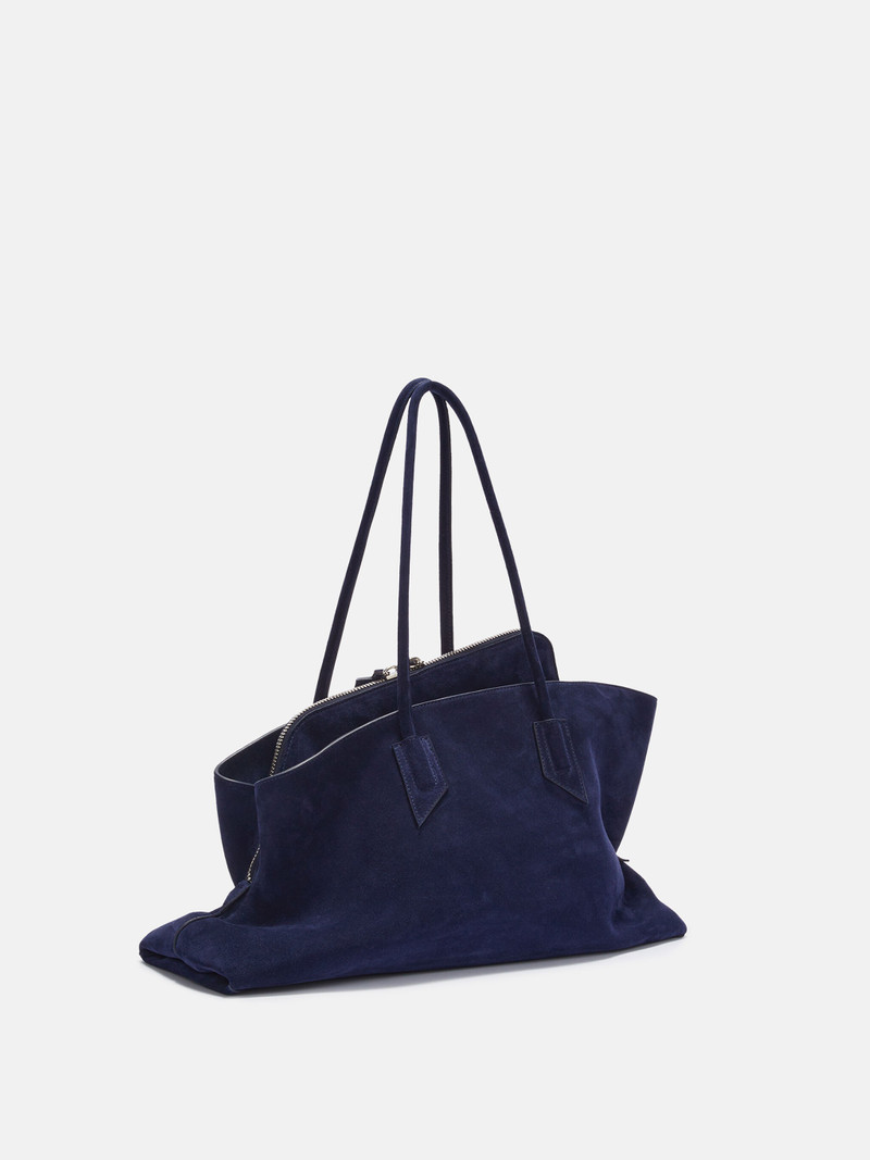 ''LA PASSEGGIATA MEDIUM'' BLUE NAVY TOP HANDLE 3